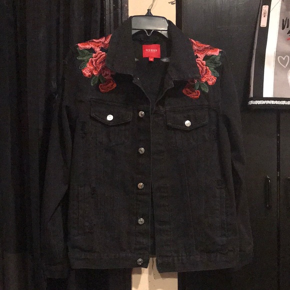 Guess Jackets & Blazers - Oversized distressed jacket 🌸